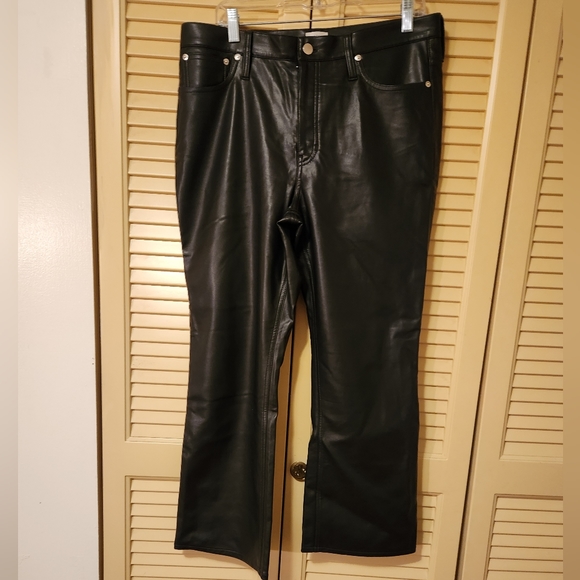 J Crew Pleather Pants - Picture 1 of 4